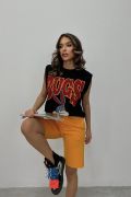 Beata Baskılı Şort Takım 9309-10 resmi